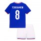 Prima Maglia Francia Tchouaméni 8 Euro 2024 Bambino